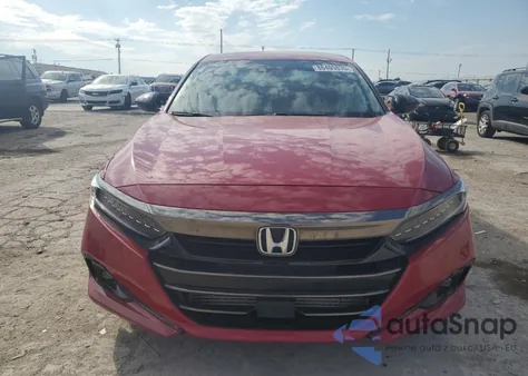 2021 Honda Accord Sport из США, поврежденный, VIN 1HGCV1F39MA074606